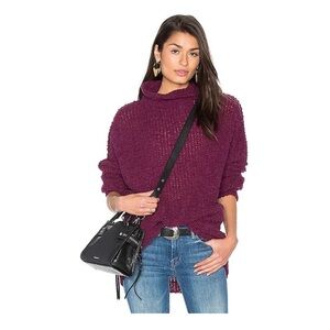 Free People - She’s All That Turtle Neck Alpaca Blend Sweater - size -M